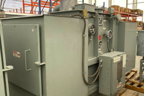 600 KVA 69000 Primary, 480Y/277 Secondary, Virginia transformer, 2011 (5 available) - Image 1