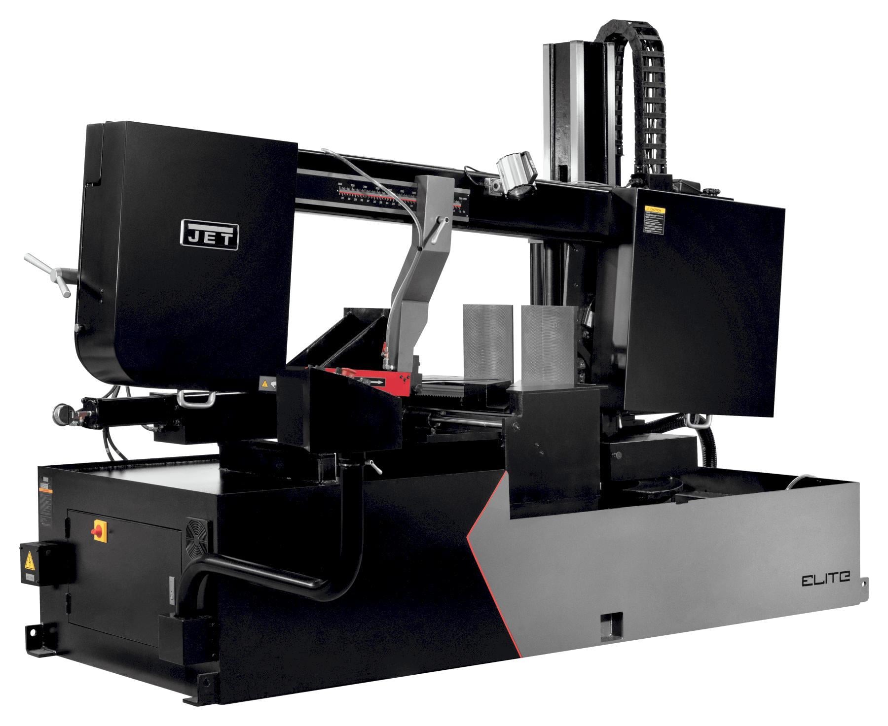 18" x 31" Jet #ECB-1833DMEVS-460, Semi-automatic Dual Mitering Evs Bandsaw, NEW - Image 2