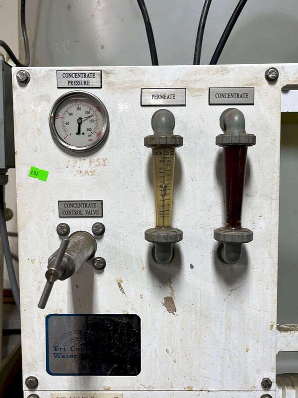 Tri County #TCF-800-R/O, water conditioning system, S/N 281-000 - Image 3