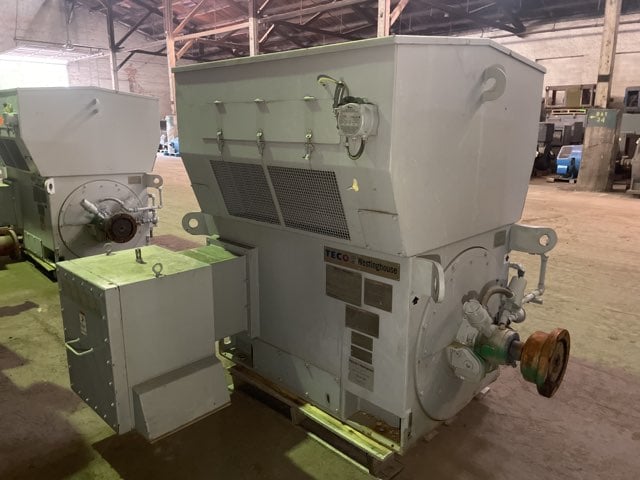 700 HP 1800 RPM Teco Westinghouse, Frame 4010, WPIISB, 4000 Volts (2 available) - Image 1
