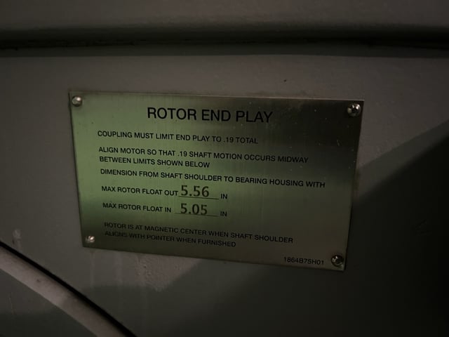 700 HP 1800 RPM Teco Westinghouse, Frame 4010, WPIISB, 4000 Volts (2 available) - Image 3