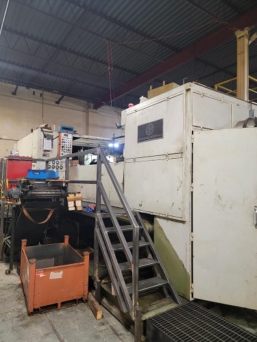 Nedschroef #BL405, 4 die bolt making machine, PKO all stations, motorized thread bushes - Image 1