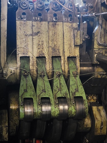 Nedschroef #BL405, 4 die bolt making machine, PKO all stations, motorized thread bushes - Image 3