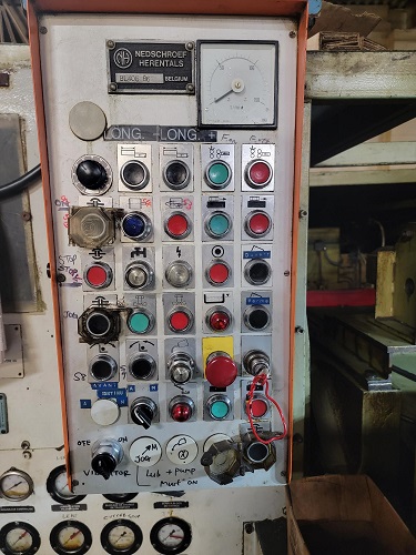 Nedschroef #BL405, 4 die bolt making machine, PKO all stations, motorized thread bushes - Image 6
