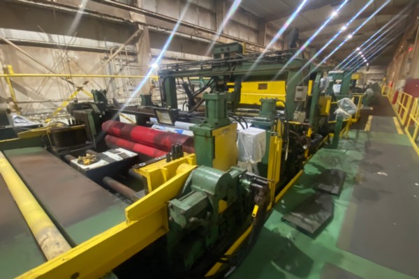72" x 1/2" Pro-Eco, heavy gauge slitting line components, 69000 lb., R to L - Image 1
