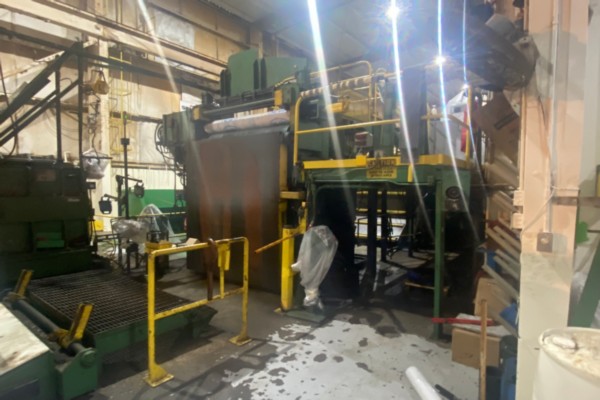 72" x 1/2" Pro-Eco, heavy gauge slitting line components, 69000 lb., R to L - Image 3