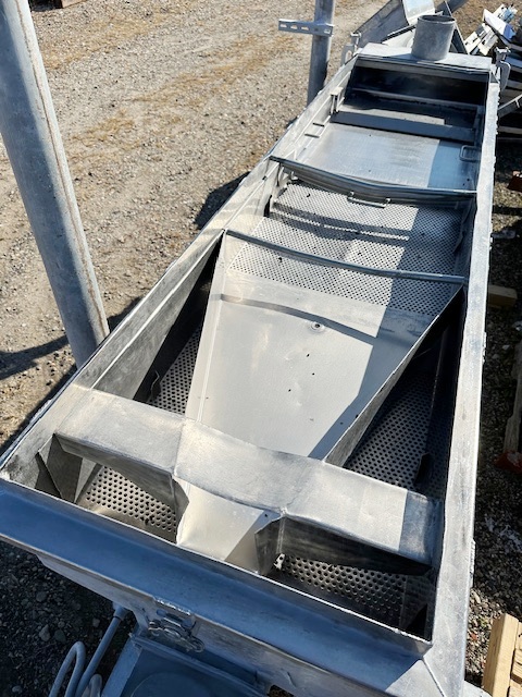 Witte, 20" x 12' Stainless Steel claissifer w/fluid bed drying section, includes gas fired heater - Image 3