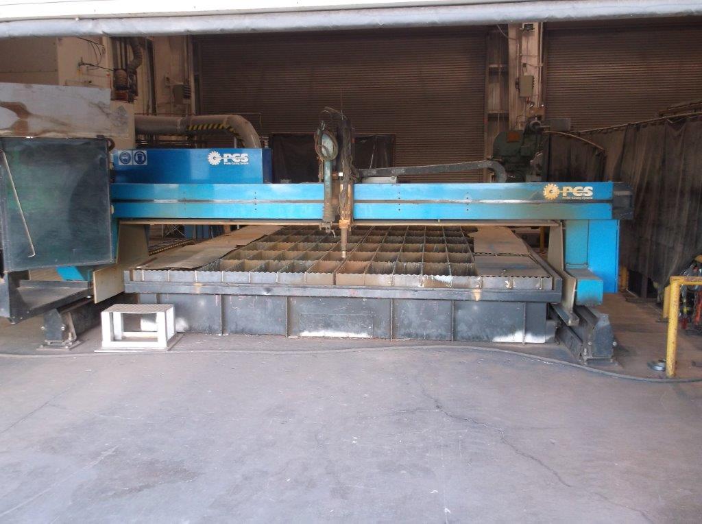 PCS #4500HD, Plasma Cutting System, 10' x 12', Burny Controls, 400 Amp, 3" cutting capacity, 2003 - Image 1