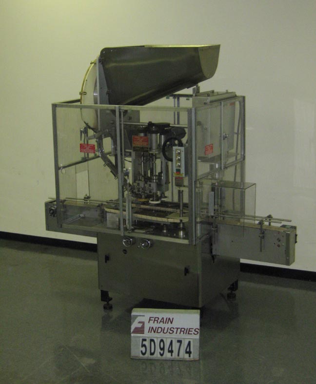 Resina #U20M-014, Stainless Steel, 2 station capper rated from 40-120 cpm - Image 1