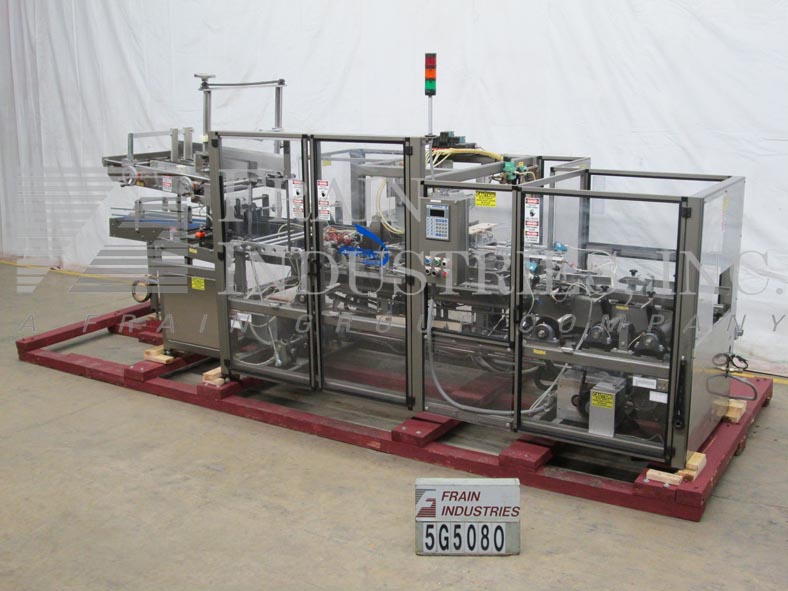 Arpac #EL-2111, automatic, intermittent motion, tray erector / packer / hot melt sealer rated from 5-25 trays - Image 1