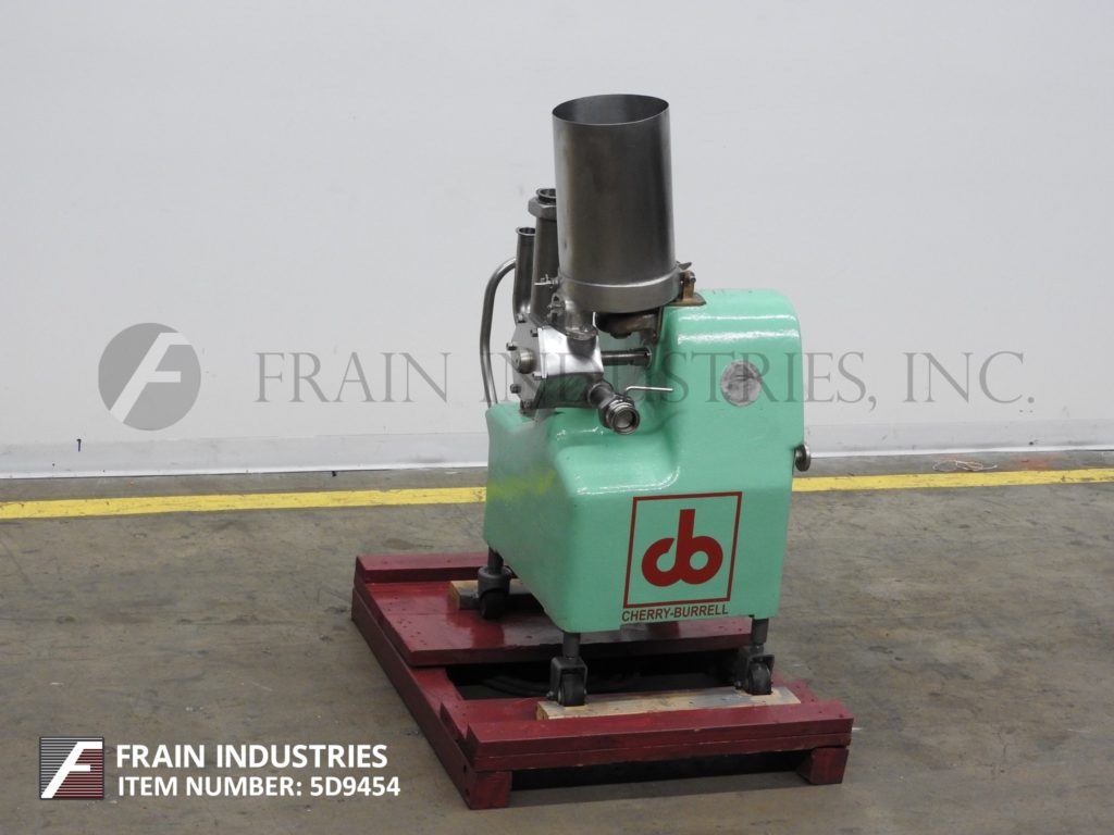 Cherry Burrell #FFH8, low capacity ingredient feeder, 80-900 GPH of ice cream throughput - Image 1