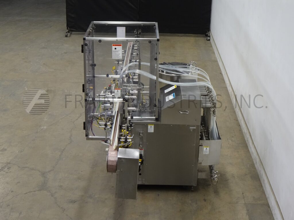Filamatic #V-300, 8-head, automatic inline Stainless Steel, piston filler, up to 200 containers per minute - Image 3