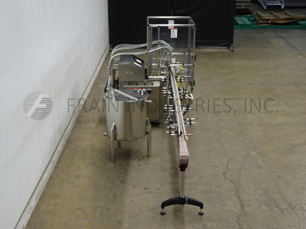 Filamatic #V-300, 8-head, automatic inline Stainless Steel, piston filler, up to 200 containers per minute - Image 4