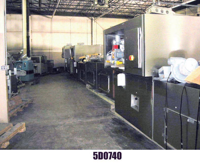 Meincke #200, 4 zone, natural gas impingement oven, 650°, 0.5 to 5 minutes bake time - Image 1