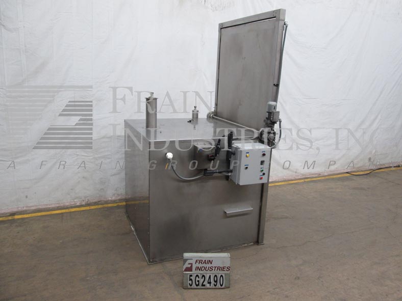 Stainless Steel steam thawing chamber, 60" x 60" x 57" H chamber ID for Gaylord or 55 gallon drums - Image 5