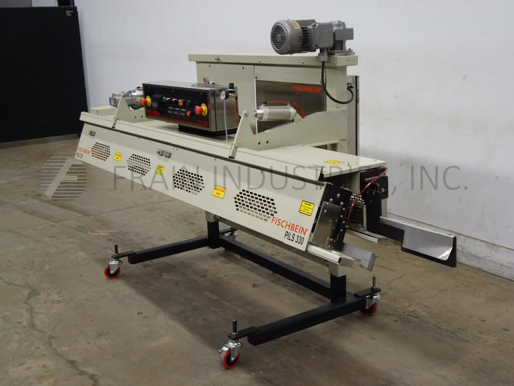 Fischbein #PILS330, pinch top inner liner (Cap Sac) continuous bag sealer sequentially seals and perforates - Image 5