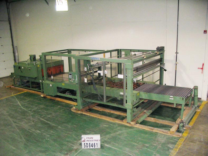 Arpac #105FFS-60, automatic, intermittent motion, inline, shrink wrapper and tunnel - Image 1