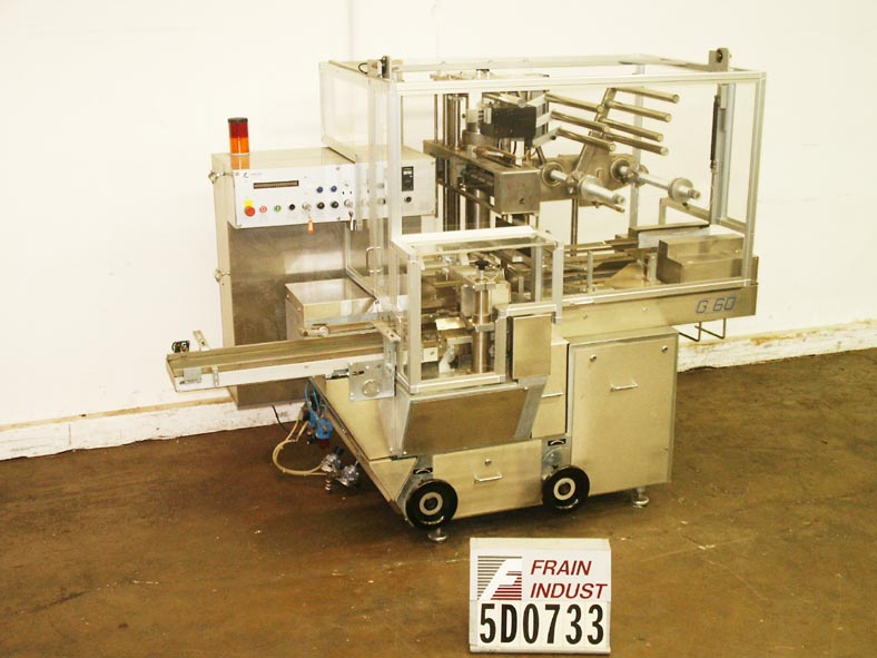Campak/tecnicam Campak / Tecnicam #G60, die fold style over wrapper rated from 20-60 strokes per minute - Image 1