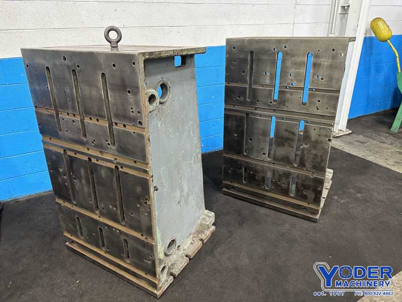 28" x 53" Slotted angle plates, 1 pair, #77111 - Image 3