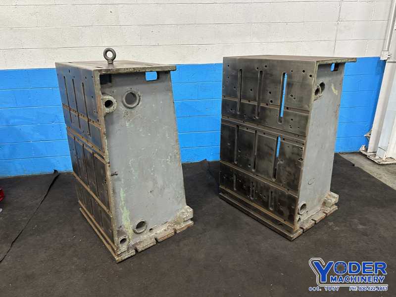 28" x 53" Slotted angle plates, 1 pair, #77111 - Image 10