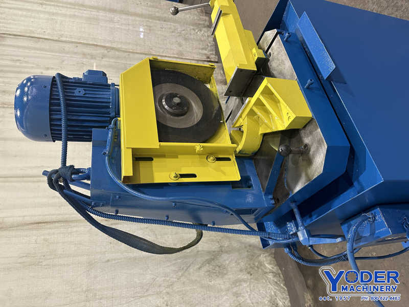 10" Cincinnati #10 type KONP, double end pedestal type grinder, 21" btwn wheels, 1 HP, #77214 - Image 2