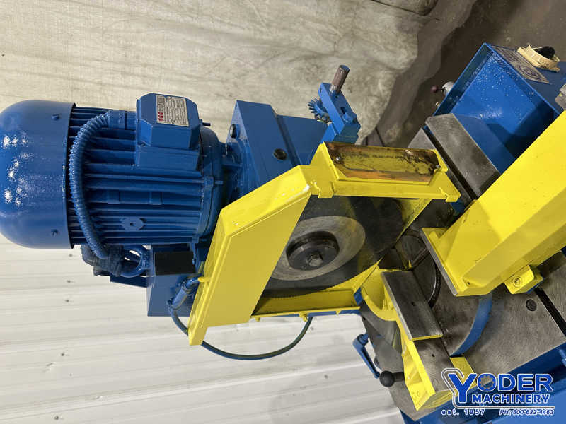 10" Cincinnati #10 type KONP, double end pedestal type grinder, 21" btwn wheels, 1 HP, #77214 - Image 9