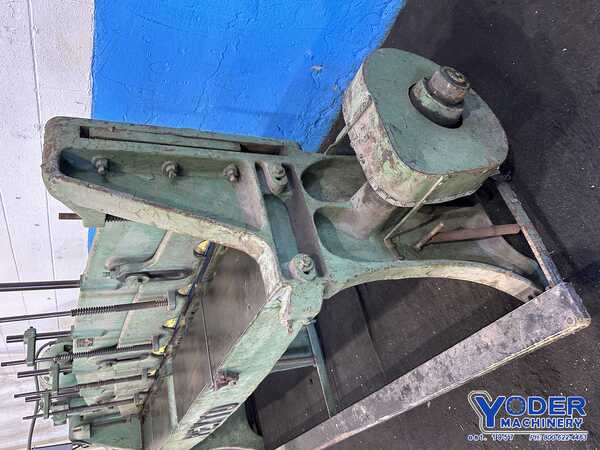 14 gauge x 10' Roto-Die #15, hydraulic, 3" stroke, 7/8" die opening, rear operated manual back gauge, sheet - Image 10