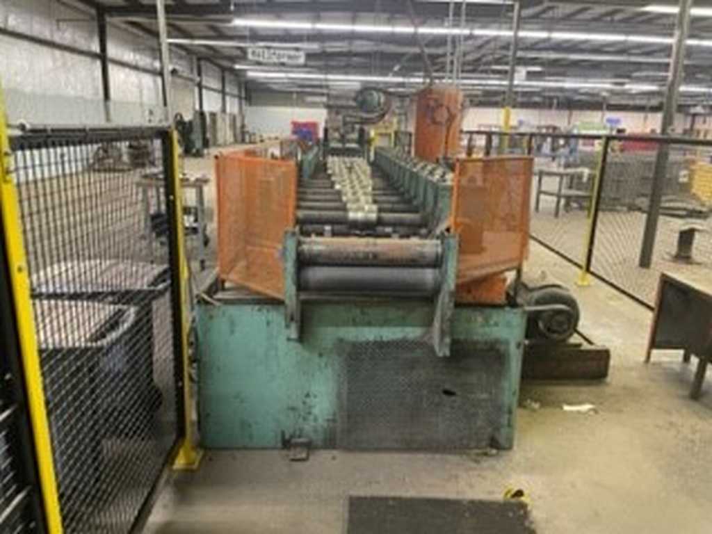 14 Stand, Ardcor, rollforming line, 39" rollspace, 2.25" shaft diameter, hydraulic expansion, loop arm Control - Image 1
