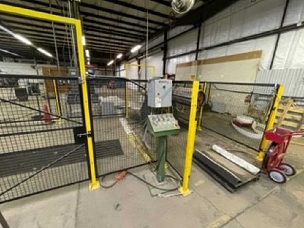 14 Stand, Ardcor, rollforming line, 39" rollspace, 2.25" shaft diameter, hydraulic expansion, loop arm Control - Image 2
