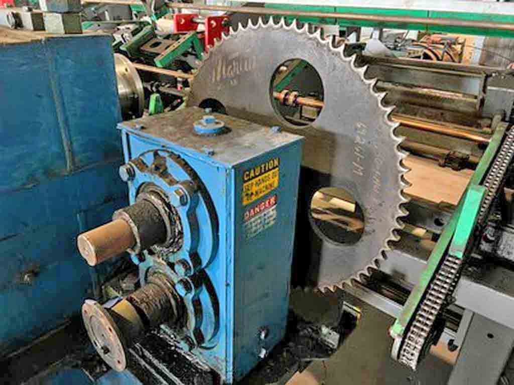 Pinion Box, Herr Voss, 19 rolls, for 72" x 3.50" diameter Roll leveler, 150 HP capacity, rebuilt 2021 - Image 3