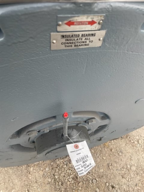800 HP 600 RPM Siemens, Frame 3023S8, WPIIBB, 2300 Volts - Image 4