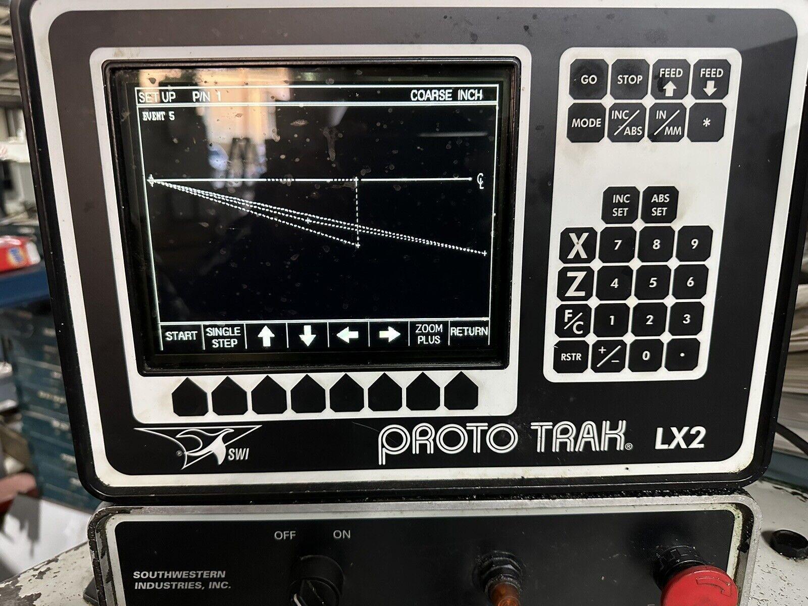 Southwestern Industries #Trak-TRL-1745P, CNC Lathe, 17.6" swing, 45" centers, S/N 95-7105, 1997 - Image 9
