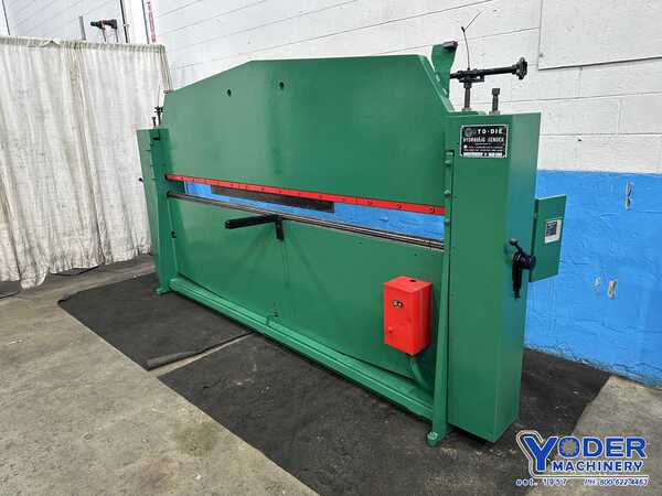 14 gauge x 10' Roto-Die #15, hydraulic rotor die, 3" stroke, rear operated manual back gauge, 15 HP, 20-50 SPM - Image 1