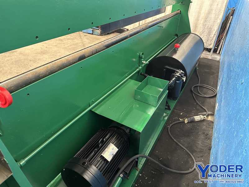 14 gauge x 10' Roto-Die #15, hydraulic rotor die, 3" stroke, rear operated manual back gauge, 15 HP, 20-50 SPM - Image 4