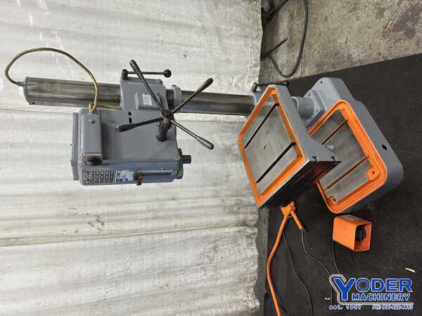 22" Solberga #SE725 Round Column, single spindle drill, 4-1/2" stroke, 14" x14" table, 2 HP - Image 1