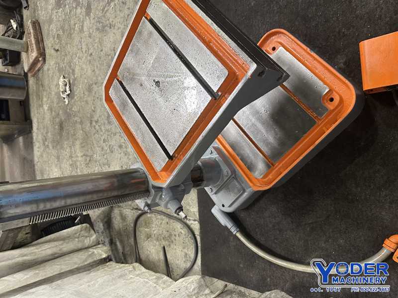 22" Solberga #SE725 Round Column, single spindle drill, 4-1/2" stroke, 14" x14" table, 2 HP - Image 9