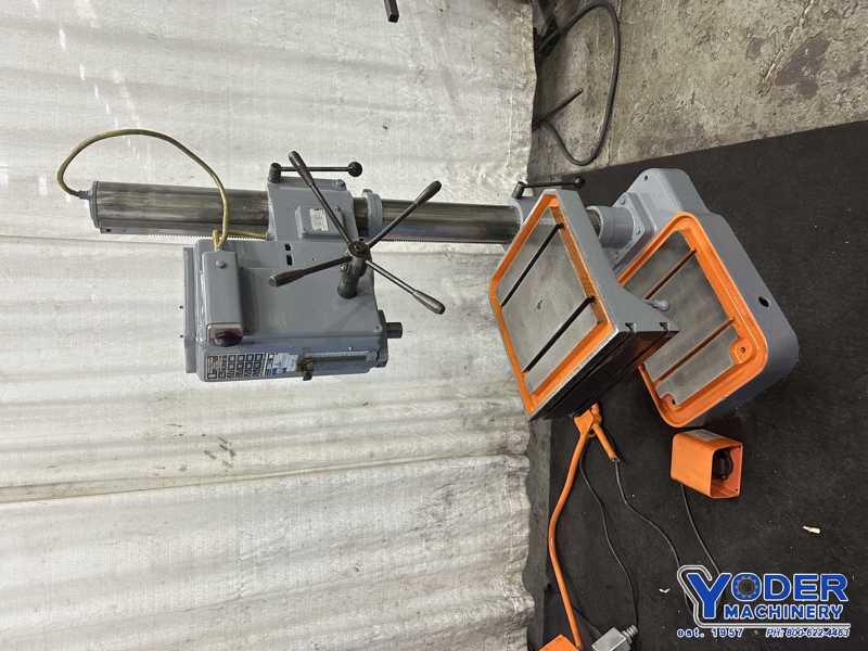22" Solberga #SE725 Round Column, single spindle drill, 4-1/2" stroke, 14" x14" table, 2 HP - Image 10