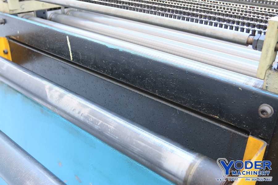 30" x .04" PA Industries #SSS-317, straightener, 7 rolls, 2.4" roll diameter, entry & exit pinch rolls, 2000 - Image 4