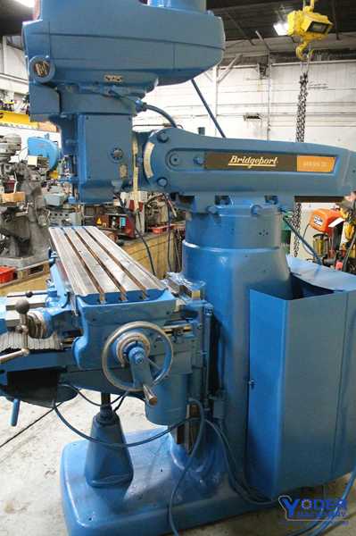 Bridgeport #Series-II, vertical mill, 11" x58" table, 4 HP, power quill travel, #40 Quick Change taper - Image 2
