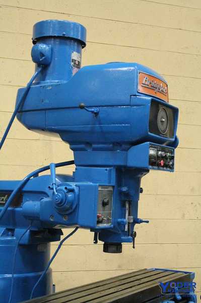 Bridgeport #Series-II, vertical mill, 11" x58" table, 4 HP, power quill travel, #40 Quick Change taper - Image 3