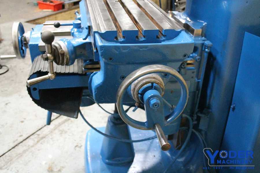 Bridgeport #Series-II, vertical mill, 11" x58" table, 4 HP, power quill travel, #40 Quick Change taper - Image 10