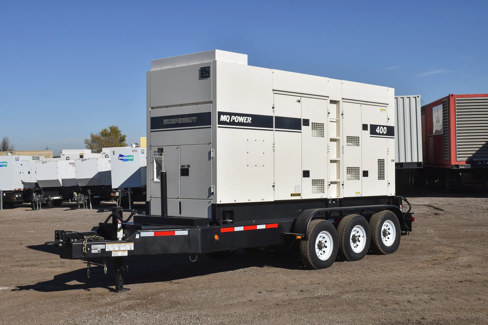 320 kW MultiQuip #DCA-400SSI4FS Diesel Generator, Multi-Voltage, Trailer Mounted, 136 Hours, 2020 - Image 1