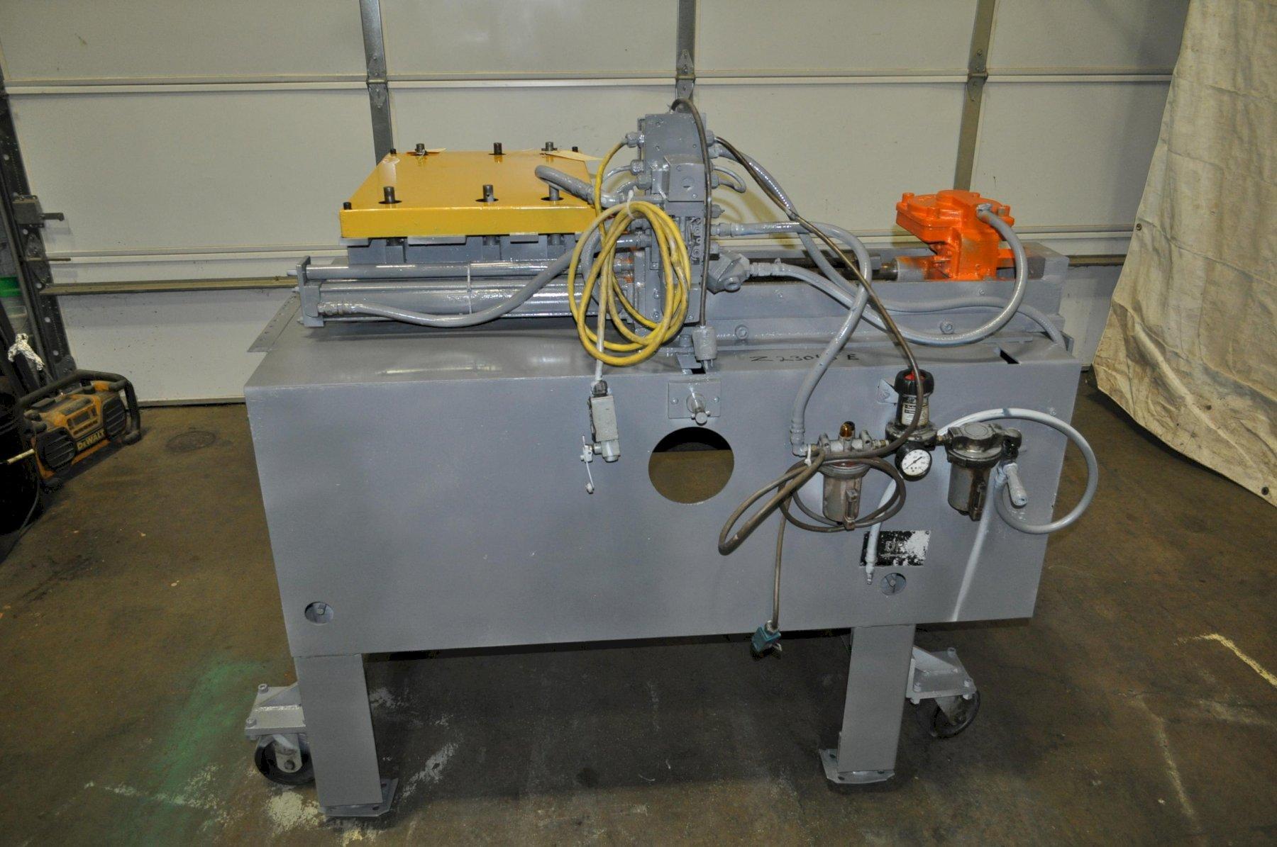 18" x .09" Air Feeds #AF-1, air feeder straightener, 12" stroke, adj height cabinet, 5-roll straightener - Image 5