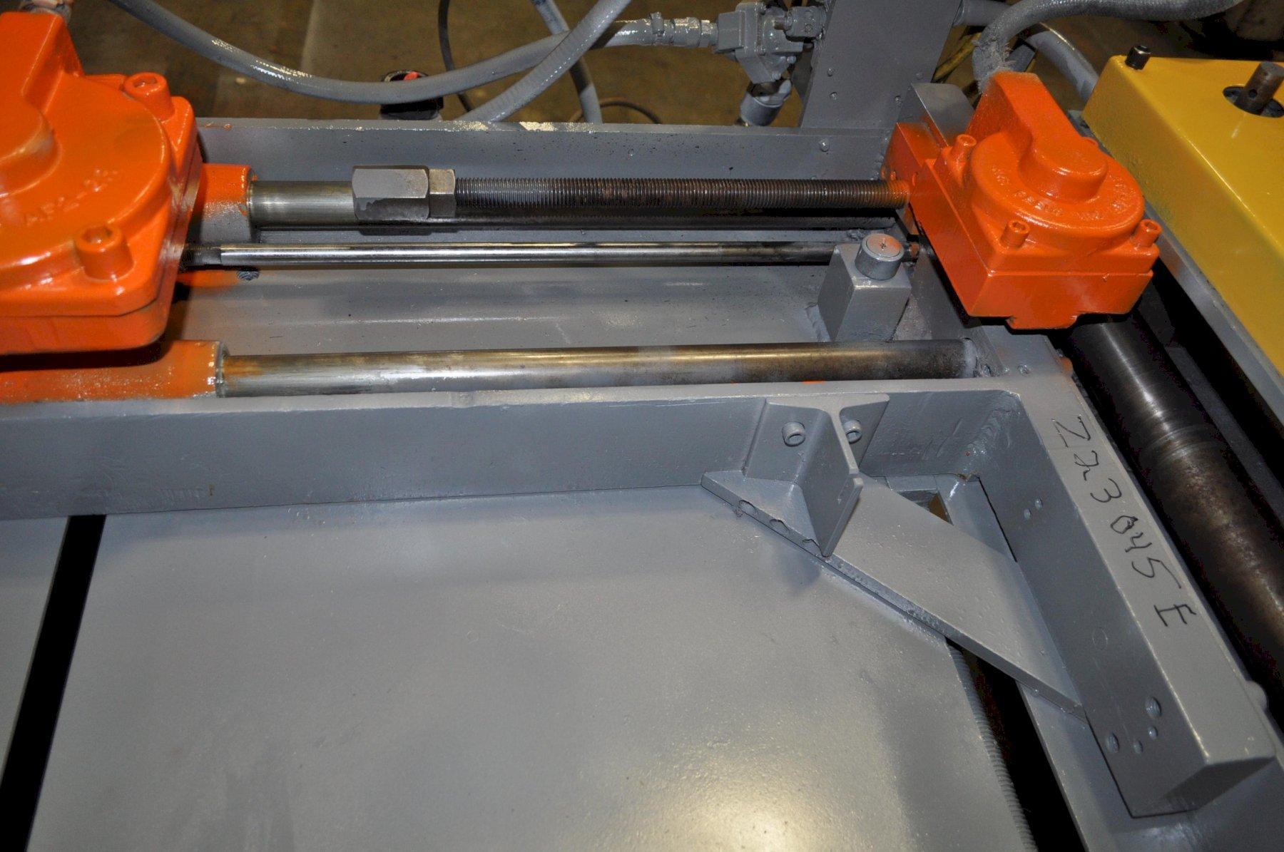18" x .09" Air Feeds #AF-1, air feeder straightener, 12" stroke, adj height cabinet, 5-roll straightener - Image 8