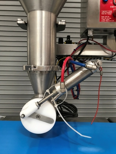 Unifiller #Mini-Depositor, Piston Filler, for dough depositing and extruding, currentry set w/1" die for - Image 7