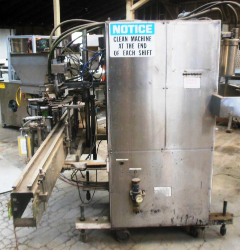 Filamatic #CVKM-300-1, Piston Filler, (4) pistons w/1000 centers or 1 liter capacity each, 460 V - Image 4