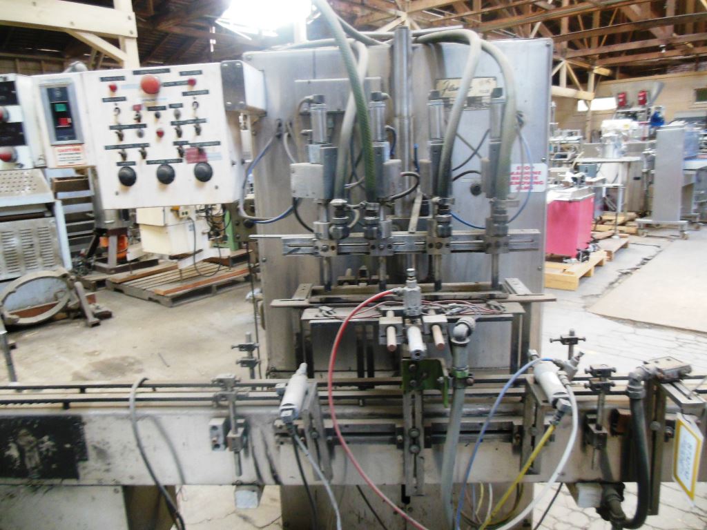 Filamatic #CVKM-300-1, Piston Filler, (4) pistons w/1000 centers or 1 liter capacity each, 460 V - Image 8