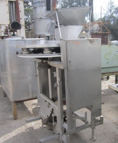 Rotary Table Volumetric Filler, 7-Head, Stainless Steel, 1-7/8" diameter x 3" deep Cup, 36" diameter Rotary - Image 3