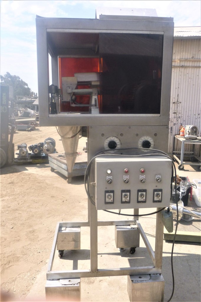 2-Lane Net Weigh Scale, 15" x 15" x 14" infeed hoppers, (2) 19" x 5.5" x 1" feeder pans, 5.5" x 4" x 4.5" - Image 1