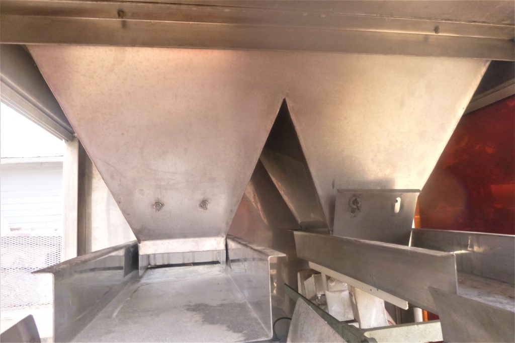 2-Lane Net Weigh Scale, 15" x 15" x 14" infeed hoppers, (2) 19" x 5.5" x 1" feeder pans, 5.5" x 4" x 4.5" - Image 5